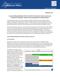 Medicare Policy ISSUE BRIEF