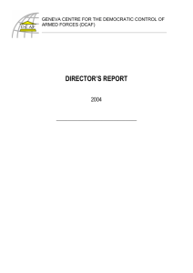 DIRECTOR’S REPORT  2004 __________________________________