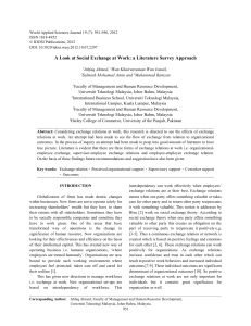 World Applied Sciences Journal 19 (7): 951-956, 2012 ISSN 1818-4952 DOI: 10.5829/idosi.wasj.2012.19.07.2297