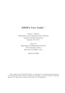 DSDP4 User Guide