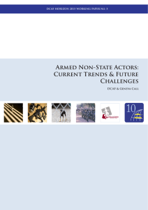Armed Non-State Actors: Current Trends &amp; Future Challenges DCAF &amp; Geneva Call