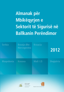 Almanak për Mbikëqyrjen e Sektorit të Sigurisë në Ballkanin Perëndimor