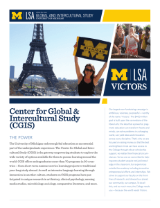 Center for Global &amp; Intercultural Study