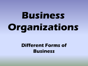 business org notes
