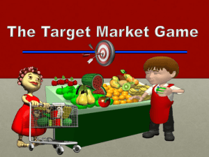 The Target Market Game