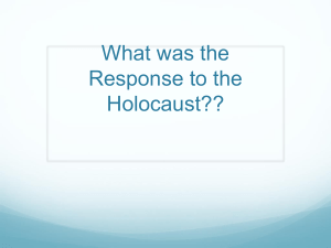 Allied Response to Holocaust
