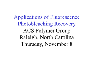 North Carolina ACS Polymer Group, November 8, 2001