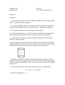Chemistry 4595  Fall 1998 Problem Set #4