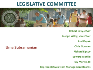 2013 Bills in the Legislature being followed by the Board of Regents (PowerPoint) (May 2013)