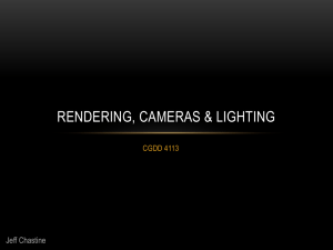 Rendering and Lighting.pptx