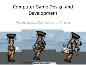 Game Math, Collision Detection Game Physics