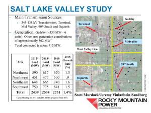 Salt Lake Valley Study - 2014 Updated:2015-04-21 13:58 CS