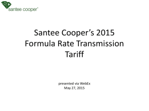 2015 Formula Rate Update WebEx PowerPoint Presentation Updated:2015-05-27 08:40 CS