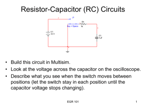 Resistor-Capacitor (RC) Circuits