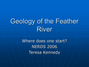 Feather River Geology