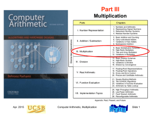 Part III Multiplication Parts Chapters