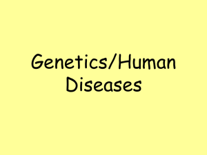4.5 Genetic Disorders