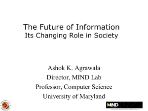 The Future of Information