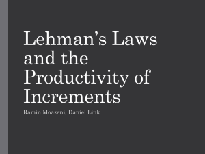 Lehmans Laws
