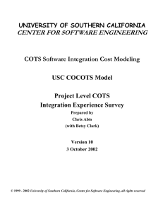 COCOTS survey (MS Word)