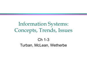 Trends in Information Techonolgy