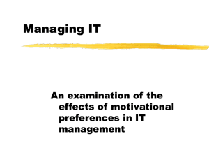 Managing IT Personnel