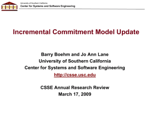 Incremental Commitment Model Update