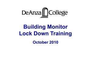 Lock Down Training