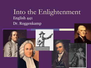 Age of Enlightenment Power Point