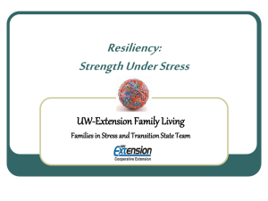 Family Resiliency PowerPoint