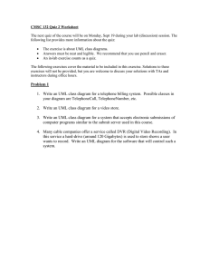 CMSC 132 Quiz 2 Worksheet