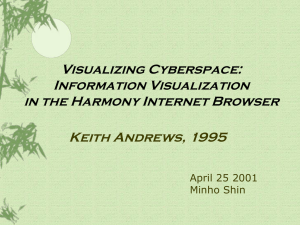 Visualizing Cyberspace: Information Visualization in the Harmony Internet Browser Keith Andrews, 1995