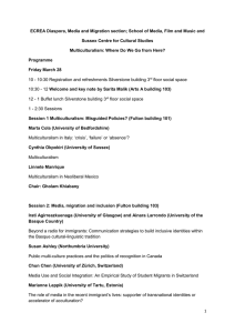 ECREA programme for &quot;Multiculturalism: Where Do We Go from Here?&quot; [DOCX 24.02KB]