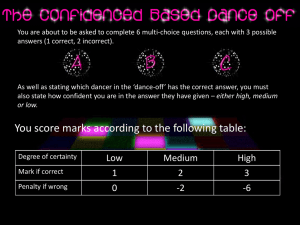 Click to download the 'Confidence Based Dance Off'