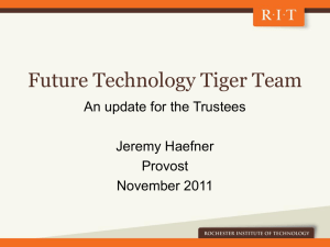 Future Technology Tiger Team