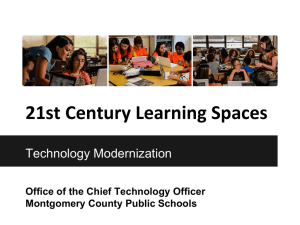  21st Century Learning Spaces Powerpoint