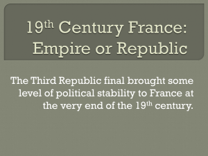 19th Century France