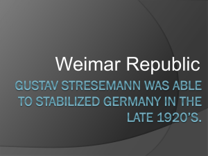 Weimar Republic