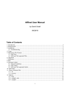 AIRnet User Manual (doc)