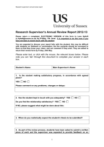 Annual review supervisor form 2013 [DOC 113.50KB]