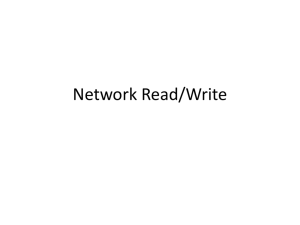 Network Read/Write