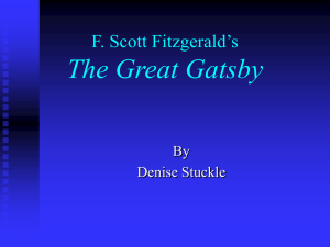 novel project F. Scott Fitzgerald_s.ppt