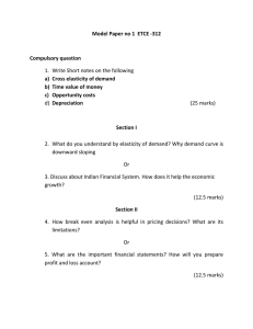 Model Paper no 1  ETCE -312  Compulsory question