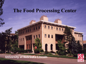 The Food Processing Center