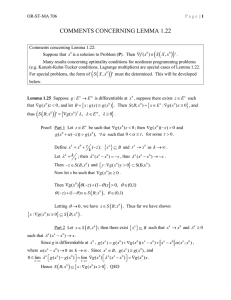 Class handout concerning Lemma 1.22 (a portion of Section 1.5)