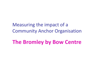 Conversation Starter: Dan Hopewell, Bromley by Bow Centre [PPT 2.02MB]