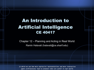 AI-12-Planning and Acting in the Real World.ppt