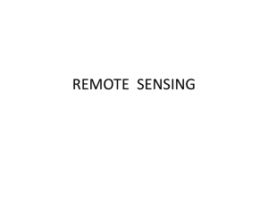 Geography -Remote Sensing - Slide show free download