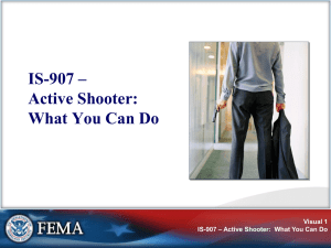 Active Shooter Triaining Presentation