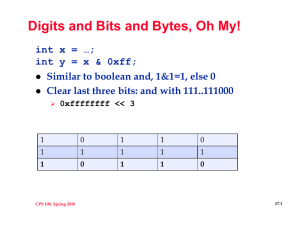 Digits and Bits and Bytes, Oh My!